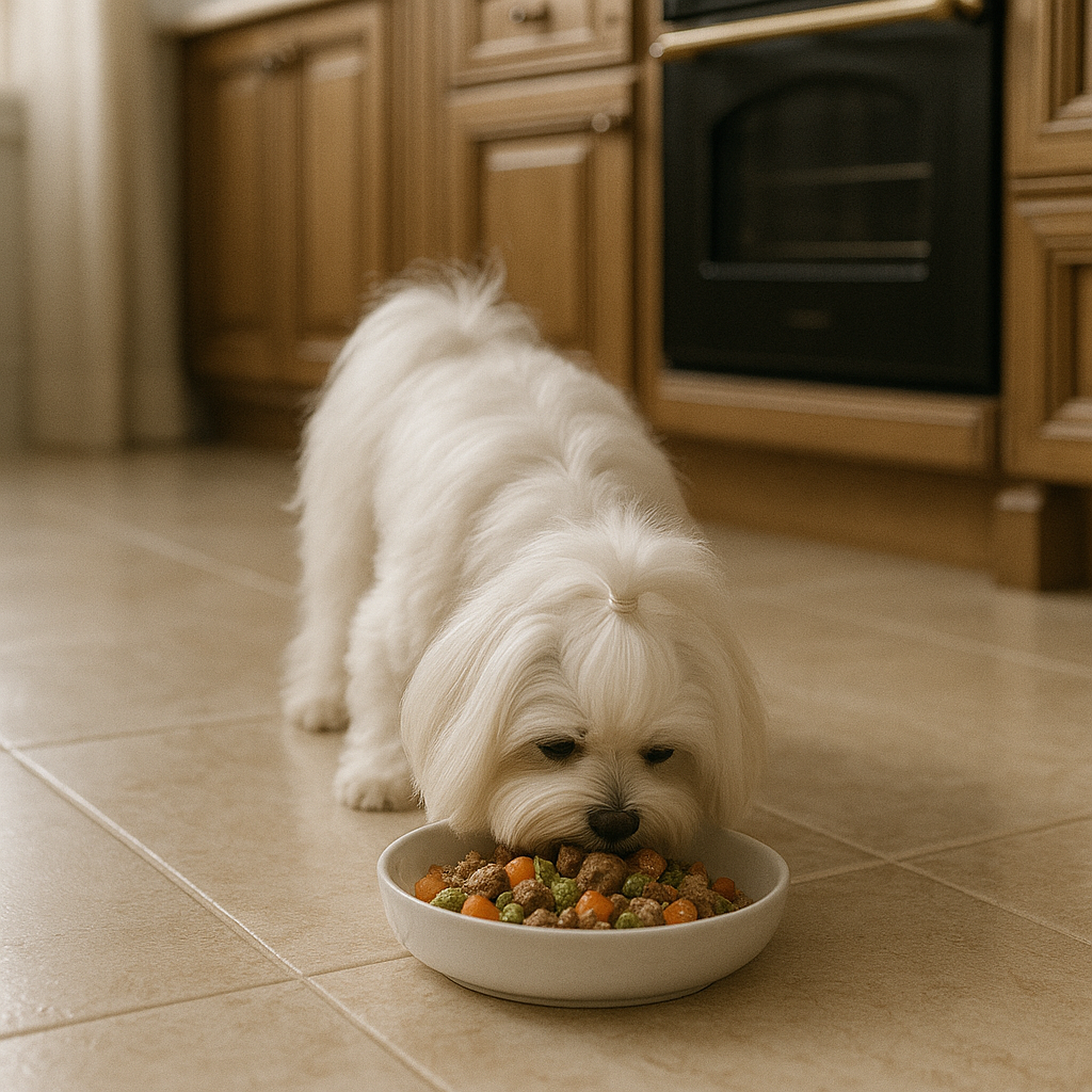 Alimentación Natural con Sanadog: Beneficios para tu bichon maltés y para Ti