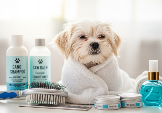 Rutina de spa en casa para perros: paso a paso para un pelaje sano y brillante