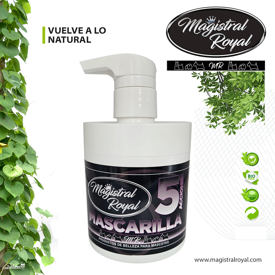 Mascarilla Magistral Royal – Nutrición Profunda y Brillo de Seda