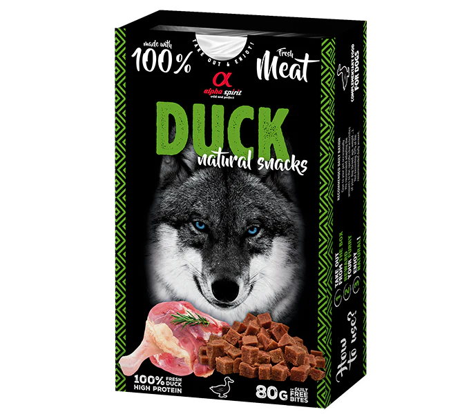 Snack Natural de Pato Alpha Spirit – El premio gourmet para los paladares más exigentes