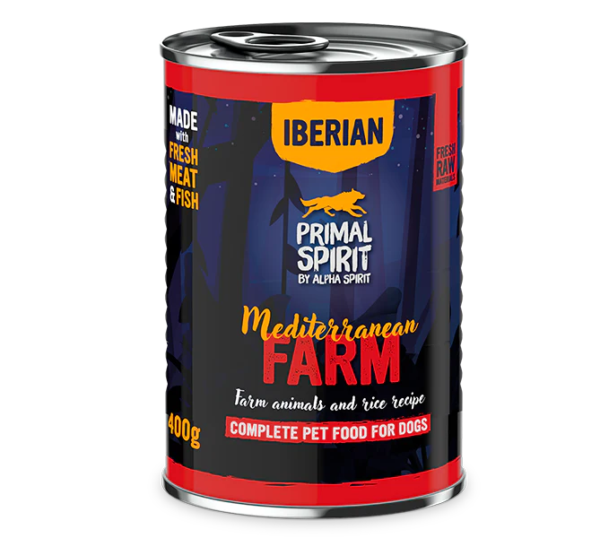 Alimento Húmedo Primal Mediterranean Farm Alpha Spirit - Energía y Salud Natural para tu Maltés