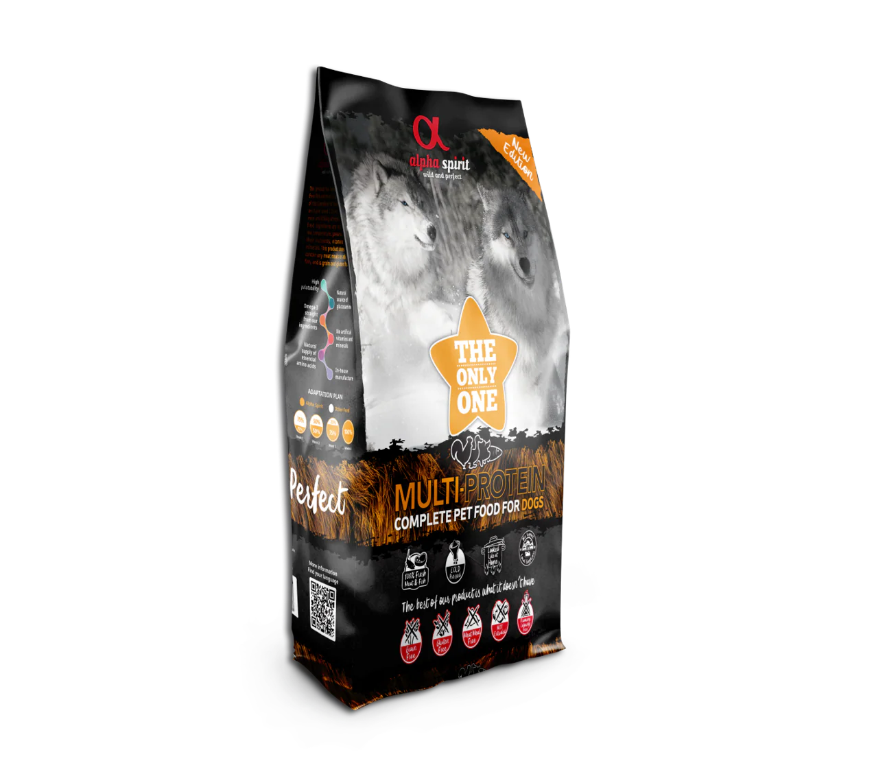 Alpha Spirit "The Only One" Multiprotein – Nutrición Superior Prensada en Frío