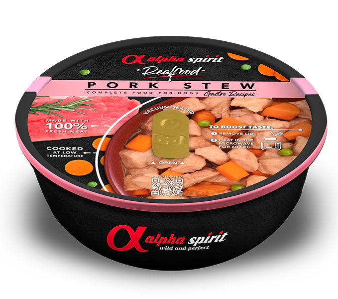 Estofado de Cerdo  Alpha Spirit – El guiso casero tierno y natural