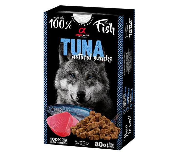 Snack Natural de Atún Alpha Spirit – El secreto del Omega-3 para un pelo de seda