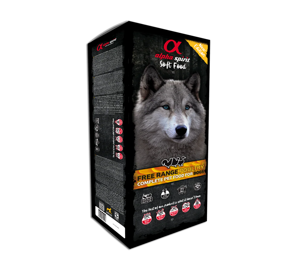 Alimento Alpha Spirit Soft (Aves de corral) – Nutrición Natural para un Maltés Saludable