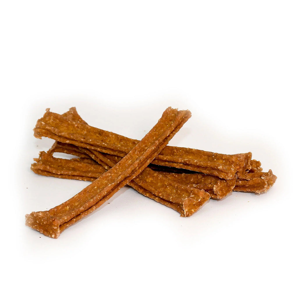 Bandes nettoyantes pour dents de bœuf SANADOG à l'huile de saumon