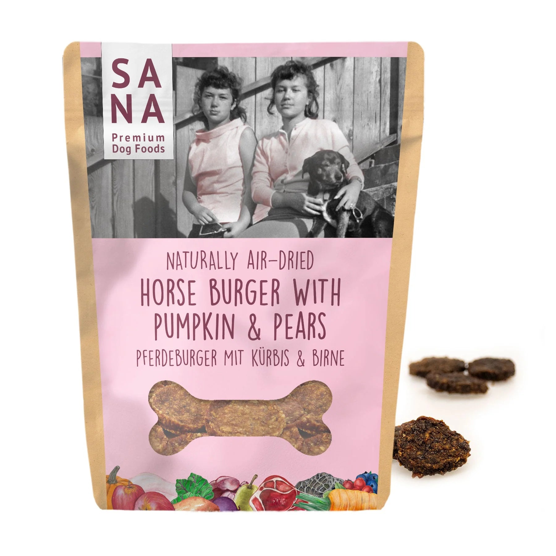 Galletas Caballo burger SANADOG