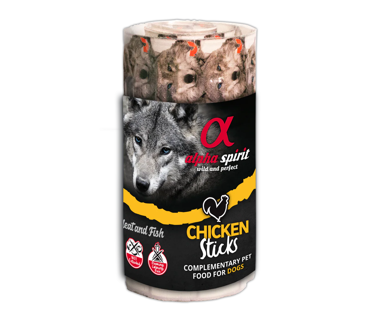 Barritas de Pollo Alpha Spirit – El premio tierno y natural de alta recompensa