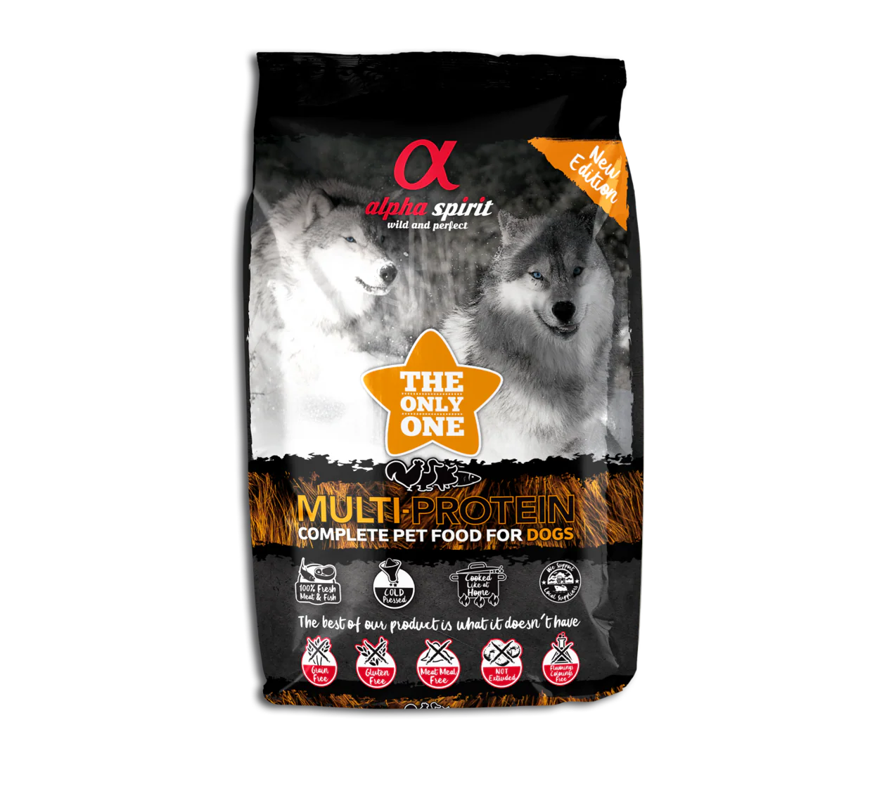 Alpha Spirit "The Only One" Multiprotein – Nutrición Superior Prensada en Frío