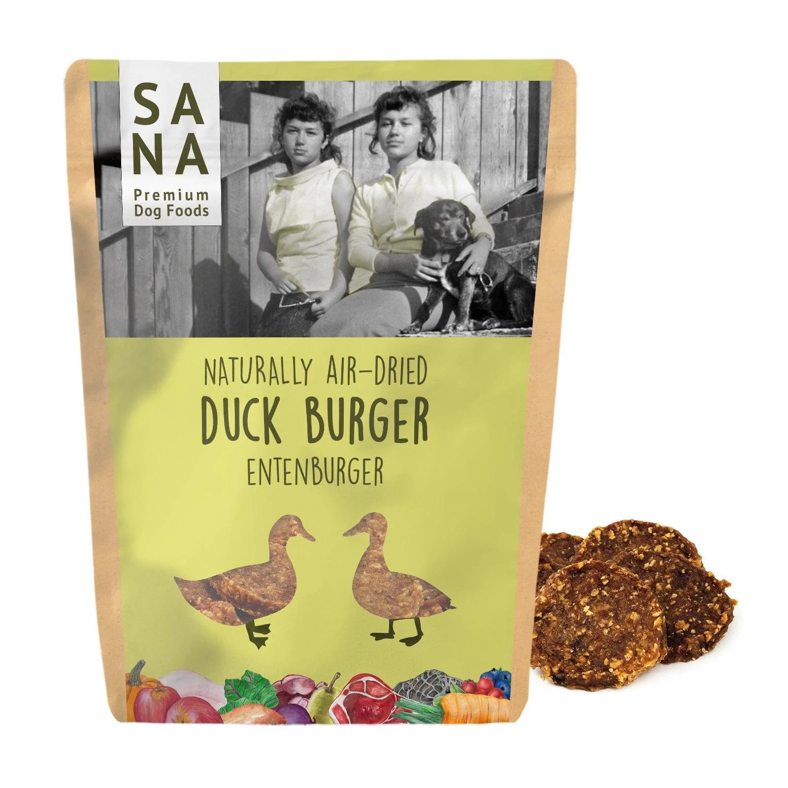 Galletas Pato burger SANADOG