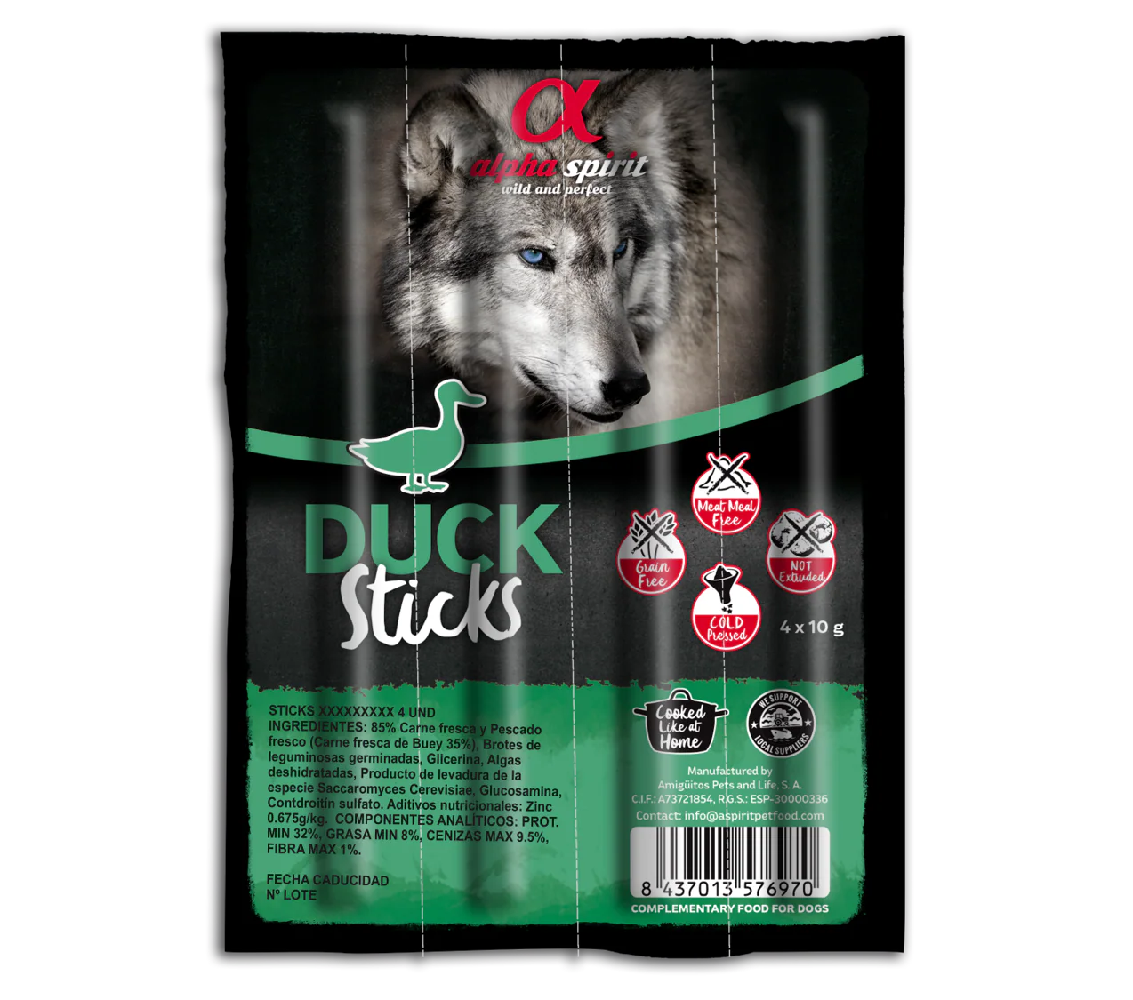 Caja de barritas Multisabor Alpha Spirit – El premio tierno ideal para Malteses