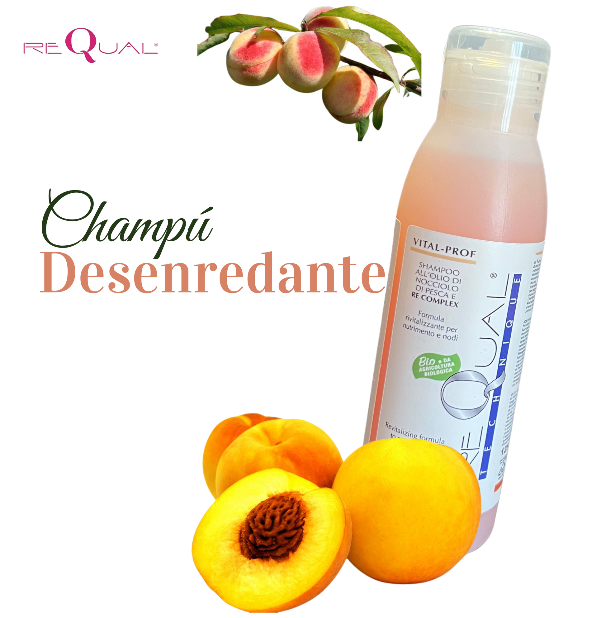 Champú VITAL-PROF reQual - El Secreto para un Pelaje Largo y Radiante