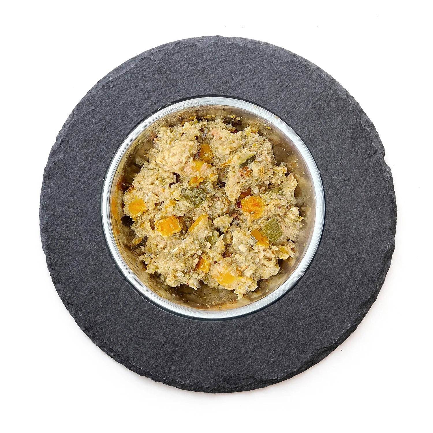 Comida Natural húmeda de Salmón con espinacas, bayas y hierbas SANADOG