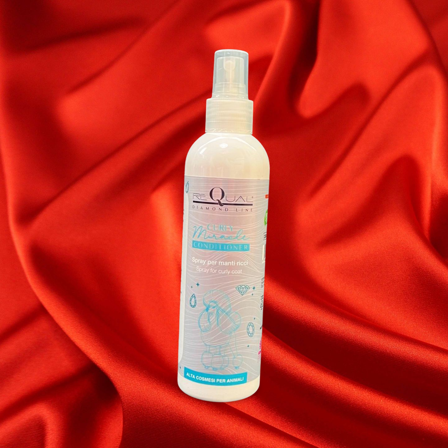 Spray Bifásico Acondicionador CURLY MIRACLE pelo rizado reQual DIAMOND